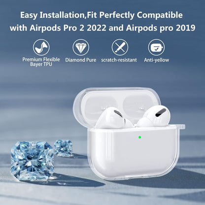 Aircawin for Airpods 4 Case Cover,Shockproof Case for Airpods 4th Generation Case Cover 2024,Premium Silicon Case with Keychain and Cleaing Pen for Airpods 4 Gen, Wireless Earphone Accessories-Blue