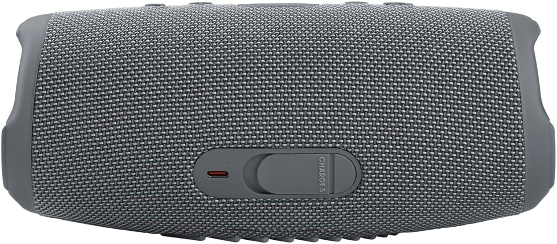 JBL Charge 5 Portable Bluetooth Speaker with Deep Bass, IP67 Waterproof and Dustproof, Up To 20 Hours of Playtime, Built-in Powerbank - Black