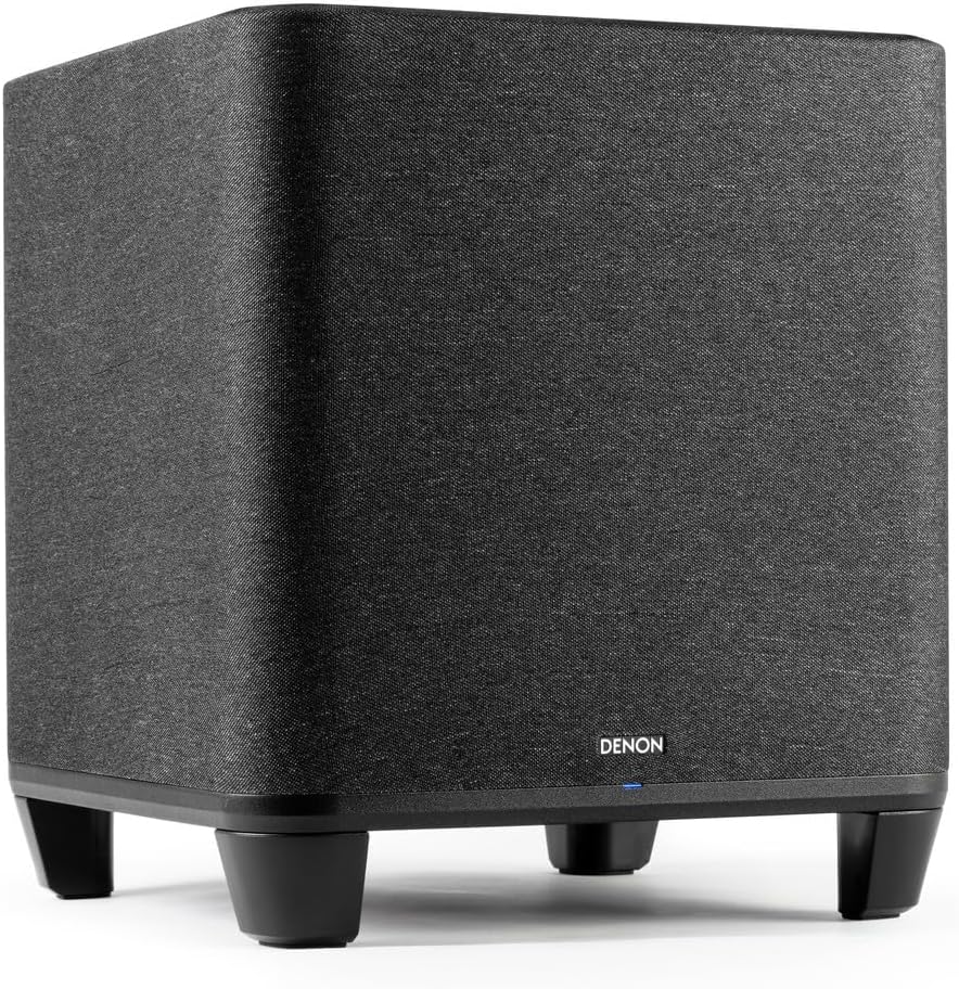 Denon Home 150 NV Wireless Speaker (Black), 1" Tweeter, 3.5" Woofer, Home Speaker with HEOS Built-in, AirPlay 2, and Bluetooth, Multi-Room Streaming, Simple Setup, Compact Design