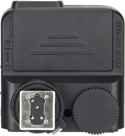 Godox X2T-N TTL Wireless Flash Trigger for Nikon Bluetooth Connection Supports iOS/Android App Contoller,1/8000s HSS,TCM Function,Relocated Control-Wheel,New AF Assist Light