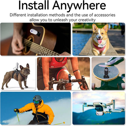 Mini Body Camera 1080P with 32GB Card Helmet Camera Body Cameras with Audio and Video Recording Multi-Function Accessory Bodys Cam