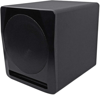 Rockville APM10B 10-Inch 400 Watt Powered/Active Studio Subwoofer Pro Reference Sub