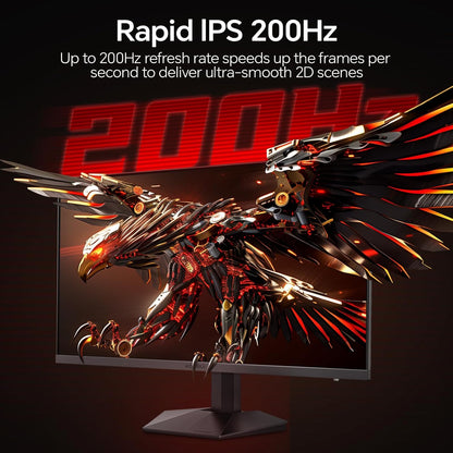 KOORUI 32 inch Curved Gaming Monitor - QHD (2560 x 1440) 2K Display, 170Hz 144Hz Monitors, 1500R Curvature, 1ms, HDR10, Adaptive Sync, Tilt Adjustable, DisplayPort HDMI, Black - 32E6QC