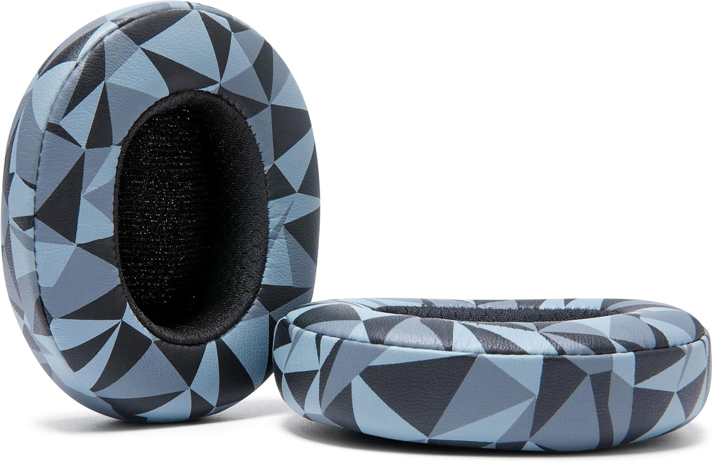 WC Replacement Earpad Cushions for Skullcandy Hesh 3 & Crusher Over-Ear Headphones Made by Wicked Cushions | Improved Durability and Thickness for Improved Comfort and Noise Isolation | 90's Black