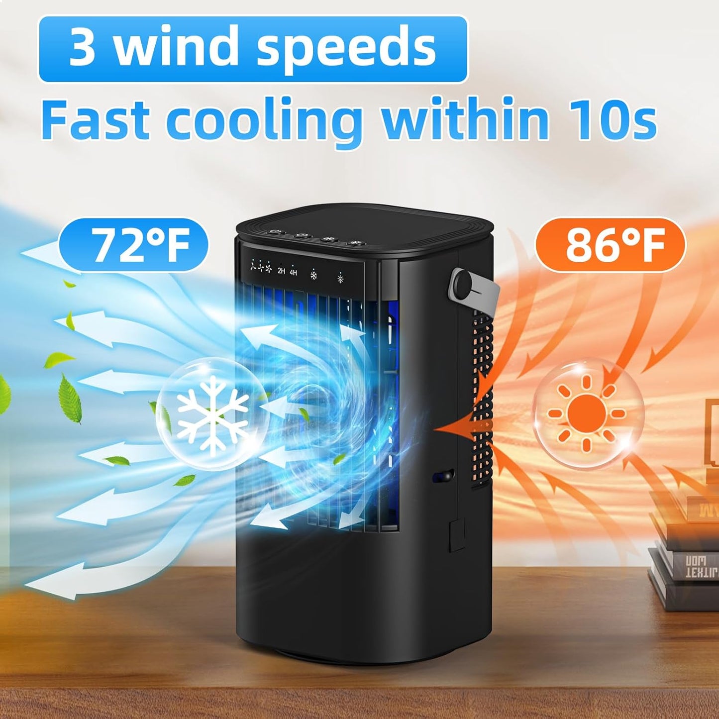 Purilite Select Mini Air Conditioner – Personalized Cooling, Anytime, Anywhere