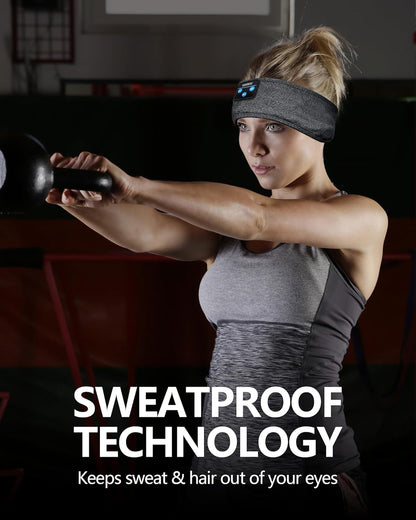 Sleep Headphones Bluetooth Headband, Voerou Wireless Sleeping Headphones Earbuds Sleep Mask with Stereo Speakers-Cool Tech Gadget for Men Women,Perfects for Sleep Workout Running Yoga Travel Insomnia