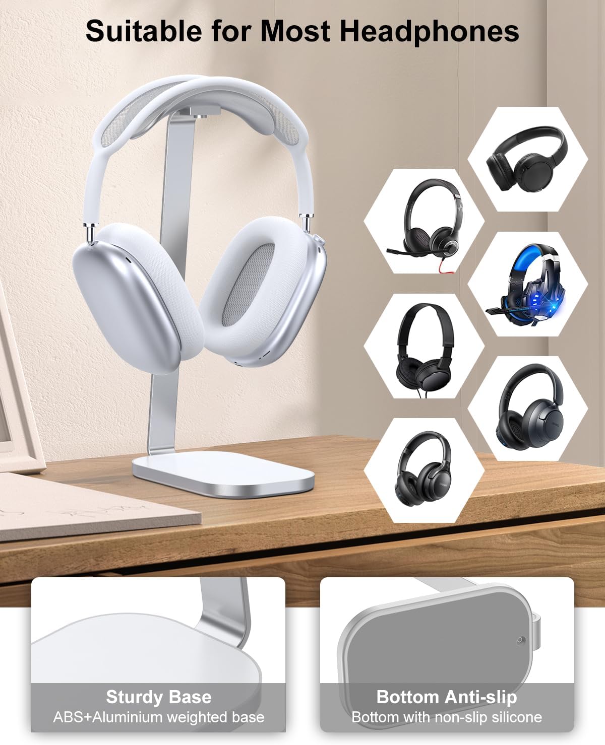 Purilite Select Wooden Headphone Stand