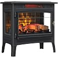 Duraflame Electric Infrared Quartz Fireplace Stove with 3D Flame Effect, Bronze