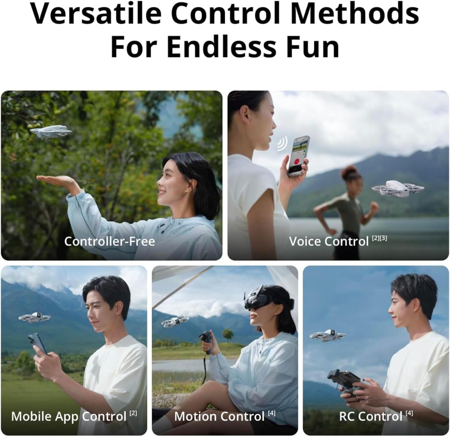 DJI Mini 4K Camera Drone Combo, Drone with 4K UHD Camera for Adults, Under 249 g, 3-Axis Gimbal Stabilization, 10km Video Transmission, Auto Return, 2 Batteries for 62-Min Max Flight Time, QuickShots