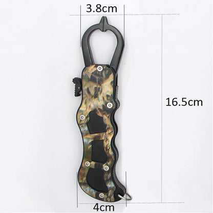 CRAZY SHARK Stainless Steel Fish Lip Grabber Gripper Grip Tool Fish Holder Tackle