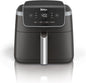 Ninja Air Fryer Pro 4in1, 5 QT (4.7 L) Capacity, Air Fry, Air Roast, Bake, Reheat, Dehydrate, Roast, Air Crisp Technology, Nonstick Basket & Crisper Plate, Grey, AF141C (Canadian Version)