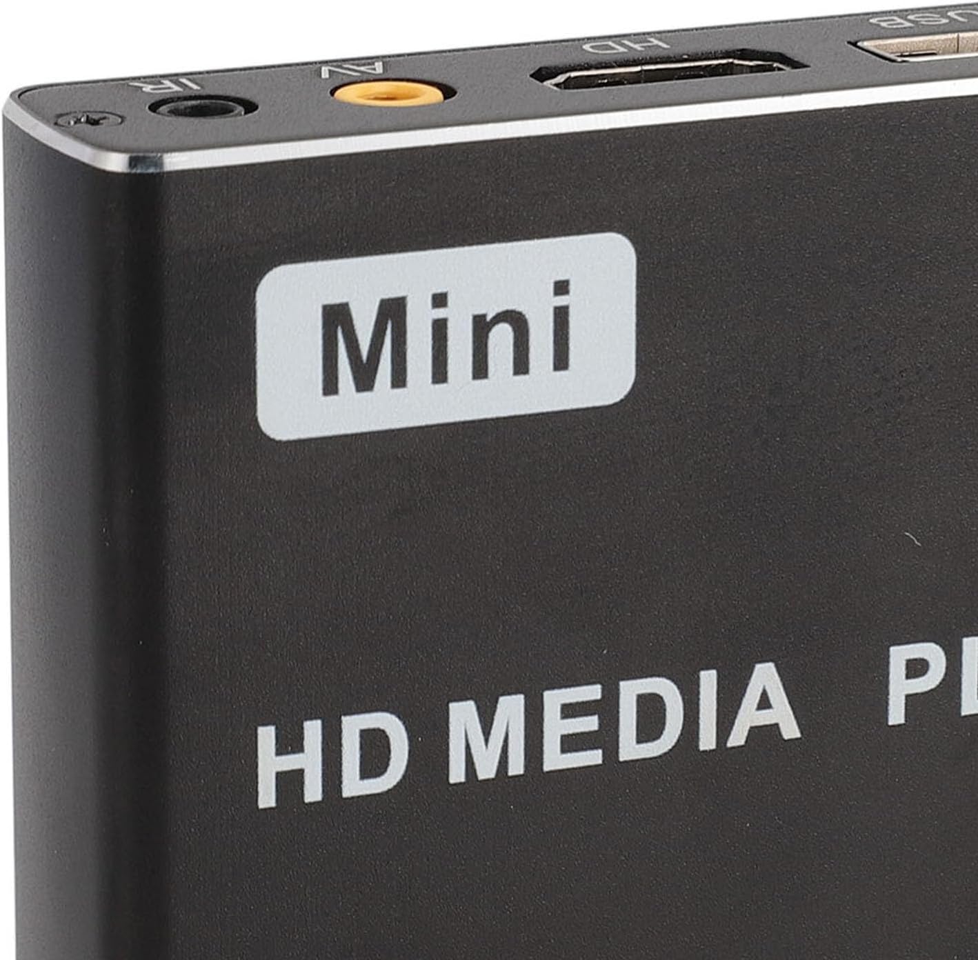HDMI Media Player, 4K HD Digital Media Player for 4K TV Video, H.265 MP4 MKV Videos MP3 Music JPG Photos PPT, 7.1 Surround Sound, Dual USB Ports (US Plug)