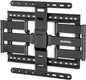 monTEK Ultra Slim TV Wall Mount for Most 37-75 inch TVs, 1.1" Thin Low Profile TV Bracket, Full Motion TV Mount Dual Swivel Articulating Tilt 6 Arms, Max VESA 400x400mm, Up to 132lbs, 16"/18" Studs