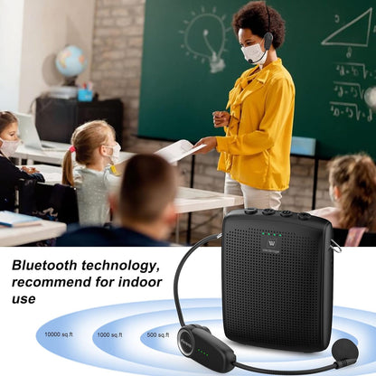 WinBridge Voice Amplifier with Bluetooth, Portable Speaker and Microphone