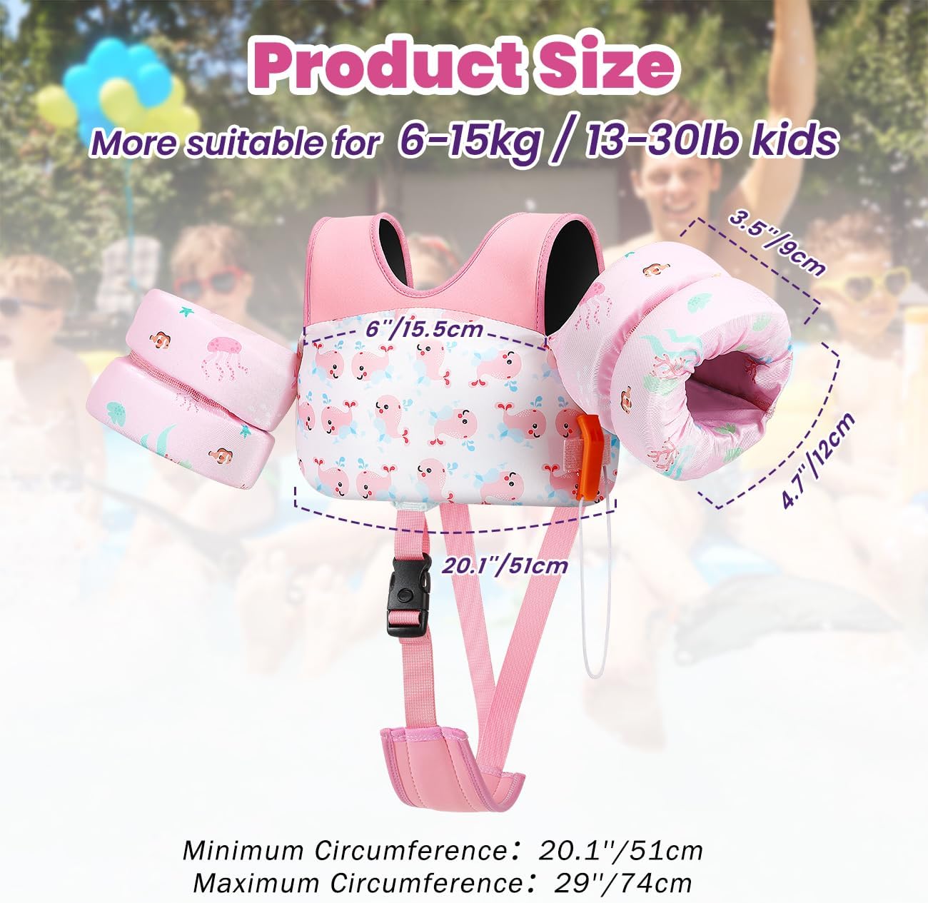 Purilite Select Kids’ Swim Vest