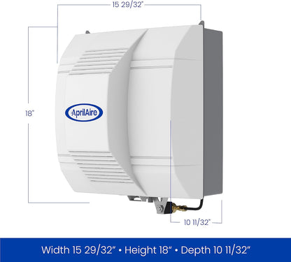 Aprilaire 600M Whole-House Humidifier with Manual Control