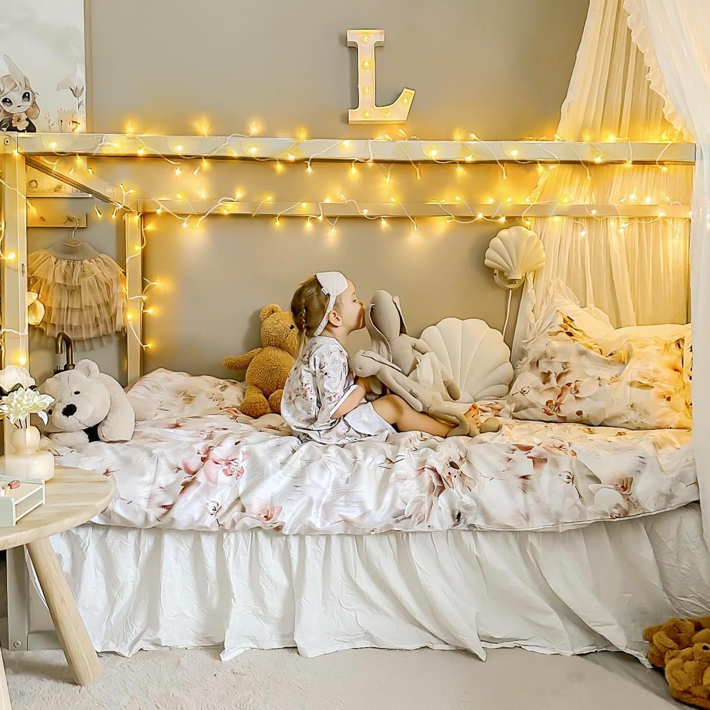 JMEXSUSS 66ft 200 LED Halloween Lights Outdoor, Orange String Lights Clear Wire, 8 Modes Orange Halloween Christmas String Lights Plug in for Tree Indoor Patio Garden Thanksgiving Decorations