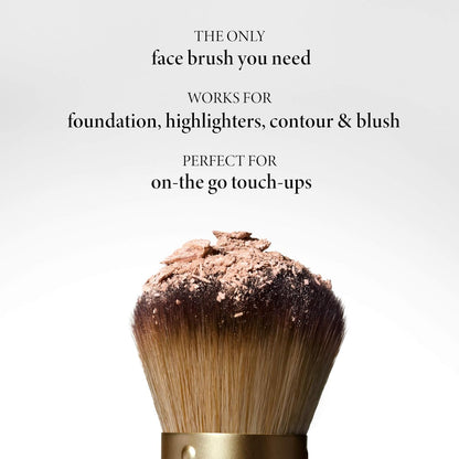 LAURA GELLER NEW YORK Dual-Ended Blush + Bronzer Brush - Blush Bronzer Contour Face Makeup Brush