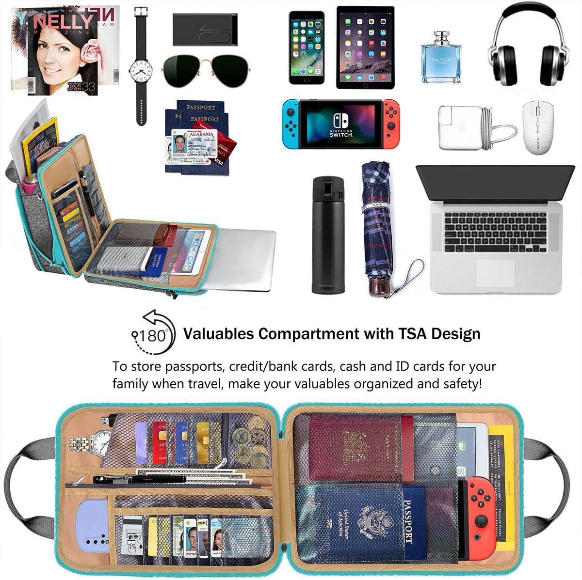 ZINZ Slim & Expandable Case 12.9 13 inch Travel Laptop Shoulder Bag for MacBook Air 13" M3/M2/M1, MacBook Pro 13" M2/M1, iPad Pro 12.9"/13"/11", iPad Air 13",L01G03 - PuriLite