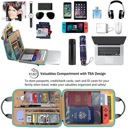 ZINZ Slim & Expandable Case 12.9 13 inch Travel Laptop Shoulder Bag for MacBook Air 13" M3/M2/M1, MacBook Pro 13" M2/M1, iPad Pro 12.9"/13"/11", iPad Air 13",L01G03 - PuriLite