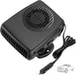 Blytra 200W 12V Portable Car Heater for Winter, Dual Heating and Cooling Auto Fan, Rapid Windshield Defroster and Defogger with 360° Rotatable Airflow, Compact Design for Vehicle Comfort,1