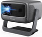 4K-Projector [1500 ANSI/Official-NetfIix/360°Stand] Outdoor Projector with WiFi 6 and Bluetooth, Auto Focus, Auto Keystone Smart Proyector Native 1080P Support 36W DoIby Audio 500'' Display HDR 10+