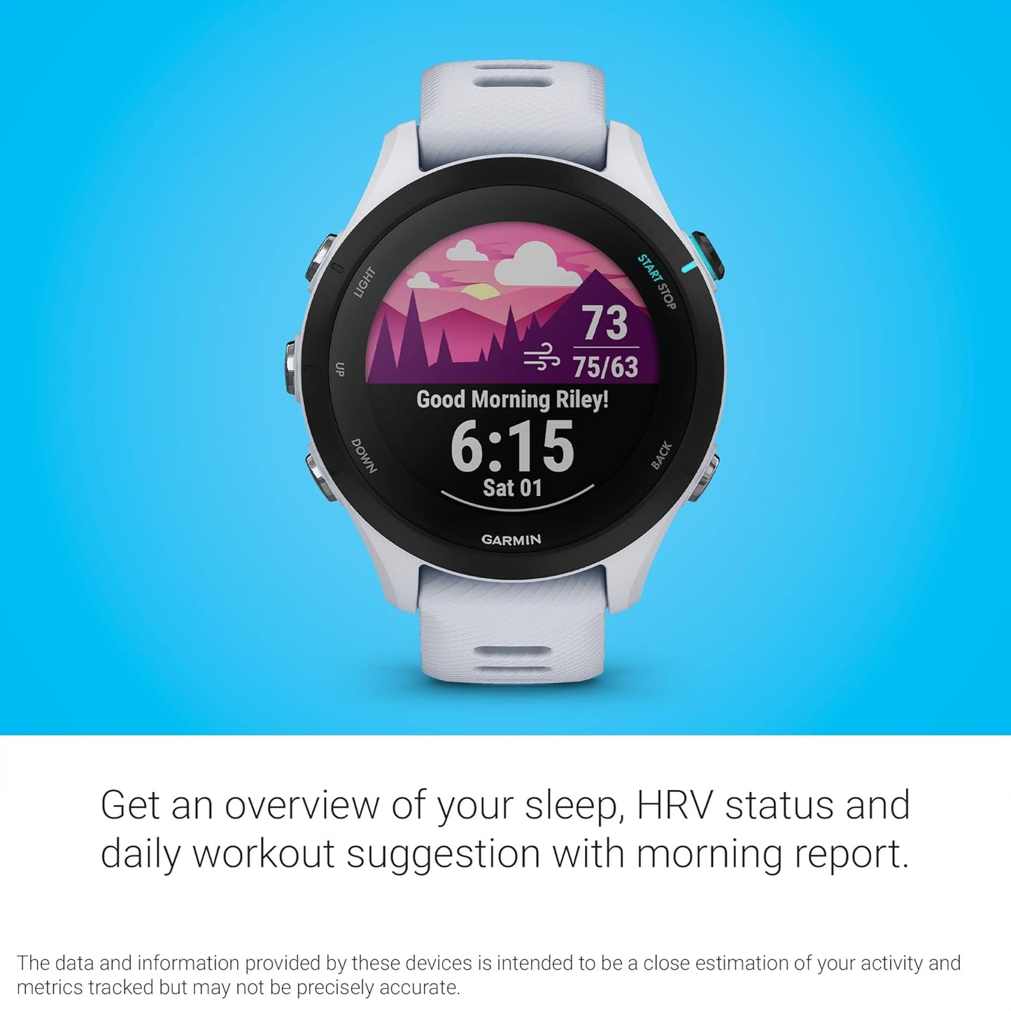 Garmin Forerunner® 255 Music, GPS Running Smartwatch with Music, Advanced Insights, Long-Lasting Battery, Black, 46 MM