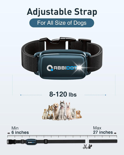 ABBIDOT 3300 Ft Dog Training Collar with Remote - [New Version] Shock Collar, 5 Training Modes, 88 Levels e Collar, Waterproof Training Collar for Small Medium Large Dogs(15~120 lbs)