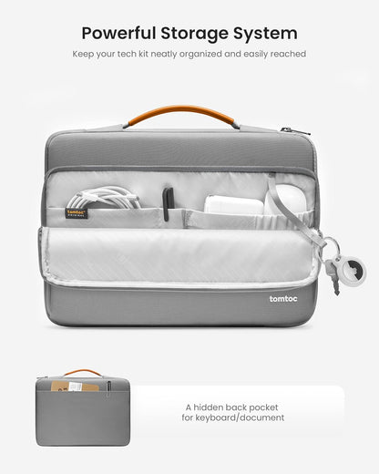 tomtoc 360 Protective Laptop Case for 15-inch New MacBook Air M4 A3241 M3 A3114 M2 A2941 2025-2023, 15 Inch Microsoft Surface Laptop 6/5, Dell XPS 15 Plus, Acer HP Chromebook 14