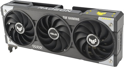ASUS Prime Radeon™ RX 9060 XT 16GB GDDR6 OC Edition Graphics Card (PCIe 5.0, HDMI/DP 2.1, 2.5-Slot Design, axial-tech Fans, Dual Ball Fan Bearings, Dual BIOS, ASUS GPU Guard)