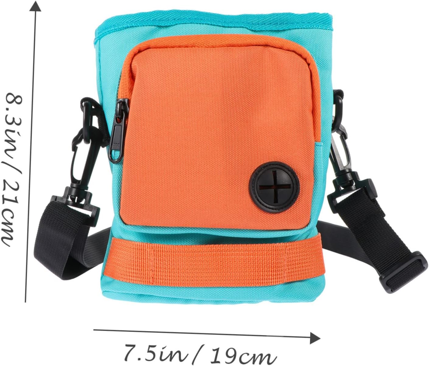 Dog Treat Pouch with Adjustable Waist Strap Lightweight and Durable Pet Training Bag for Treats and