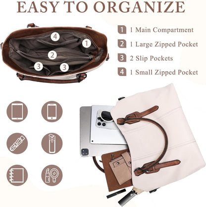 Hobo Bags for Women,VASCHY Vegan Leather Handbag Purse Top Handle Satchel Boho Shoulder Bag with Crossbody Guitar Strap