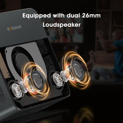 BOSGAME P4 Plus Mini PC Desktop Computers, AMD Ryzen 7 5825U (up to 4.5GHz), 32GB DDR4, 1TB PCIe SSD, Dual LAN 2.5G & Wi-Fi 6E & BT5.2, 4K Triple Display, Compact Silent PC for Gaming, Office, Design