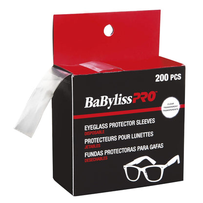 BaBylissPRO Disposable Eyeglass Protector Sleeves, 200 sleeves per box, 1 Count