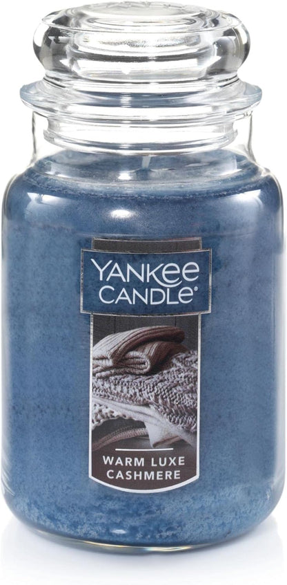 Yankee Candle Scented Candle, Sage & Citrus, Original Large Jar Candle, 110-150 Hours of Burn Time, 22 oz.