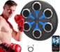 Music Boxing Machine, Music Punching Machine for Adults Kids, Smart Bluetooth Boxing Training Equipment with Gloves Wall Mounted, Workout Punching Machine for Home,Office and Gym
