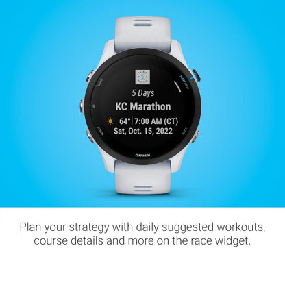 Garmin Forerunner® 255 Music, GPS Running Smartwatch with Music, Advanced Insights, Long-Lasting Battery, Black, 46 MM