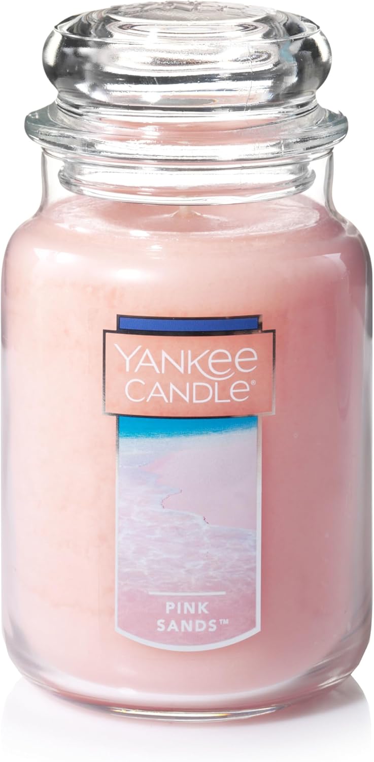 Yankee Candle Scented Candle, Sage & Citrus, Original Large Jar Candle, 110-150 Hours of Burn Time, 22 oz.