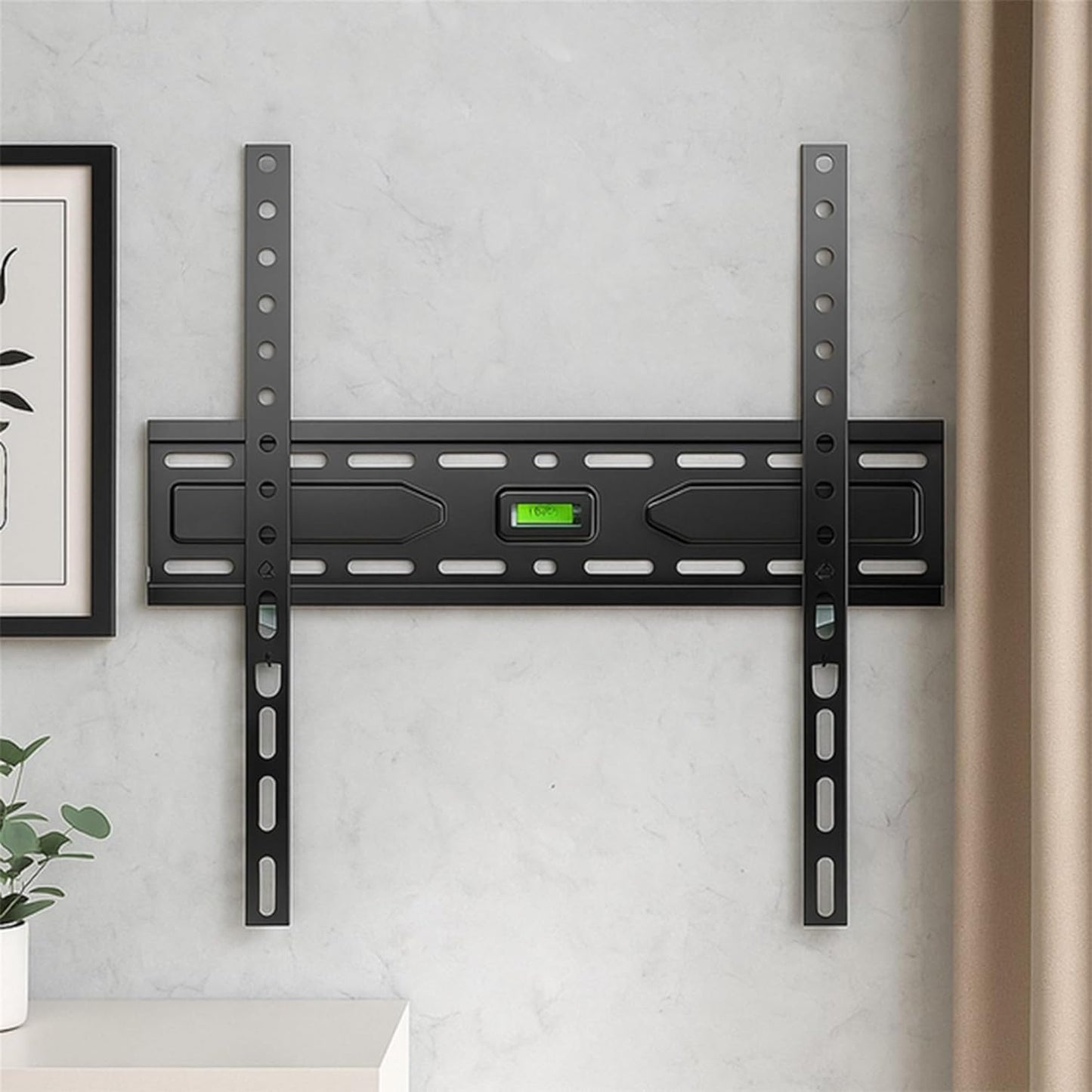 GPlus+ Fixed TV Wall Mount Premium Quality, Low Profile TV Mount for Most 32-75 inch TVs, TV Wall Mount Bracket Max VESA 400X400mm Up to 99lbs, Ultra Slim and Space Saving, 44F