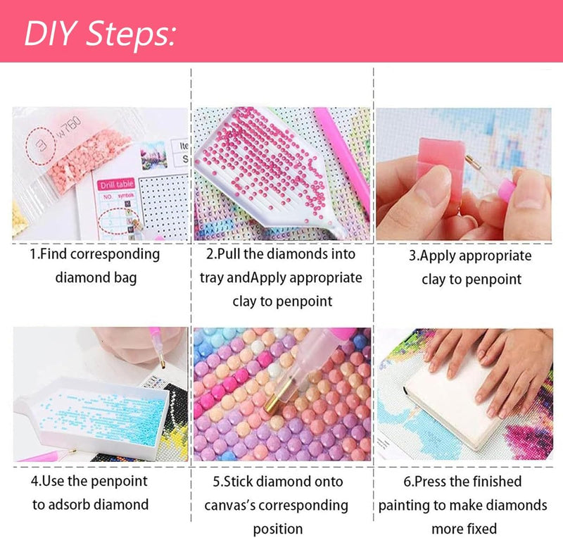 Purilite Select Diamond Painting Kit for Adults