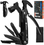 BIBURY 12-in-1 Hammer Multitool Survival Gear – Stainless Steel Camping & Outdoor Multi Tool with Safety Lock and Nylon Pouch - PuriLite