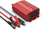 BESTEK 300Watt Pure Sine Wave Power Inverter - DC 12V to AC 110V Car Plug Inverter Adapter, Power Converter with 4.8A Dual USB Charging Ports and 2 AC Outlets Car Charger