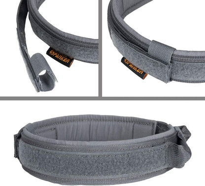 EXCELLENT ELITE SPANKER Tactical Dog Collar Nylon Adjustable K9 Collar Military Dog Collar Heavy Duty Metal Buckle with Handle(Coyote Brown-XL)