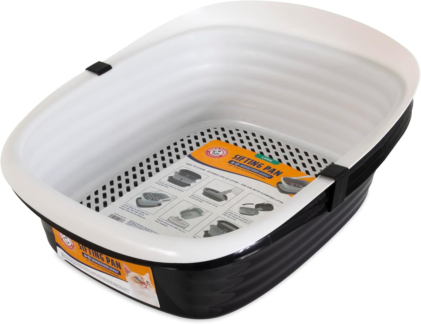 Arm & Hammer 42036 Large Sifting Litter Pan