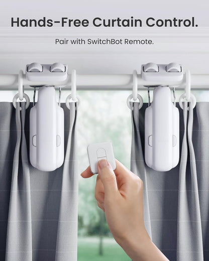 Smart Automatic Curtain Opener 2025 Edition | Remote & App Control | Silent Mode | Strong Motor | Long Battery Life | Compatible with Multiple Smart Systems