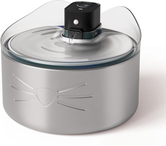 Catit PIXI Stainless Steel UVC Fountain, 5L (169oz)