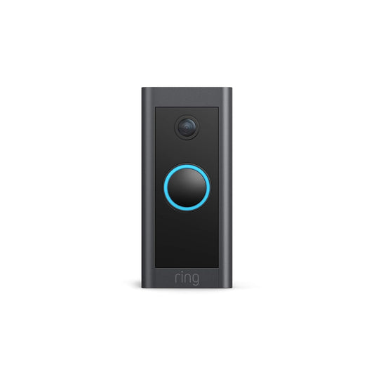 Ring Video Doorbell Wired (newest model), Use Two-Way Talk, advanced motion detection, HD camera and real-time alerts to monitor your front door (wiring required) - PuriLite