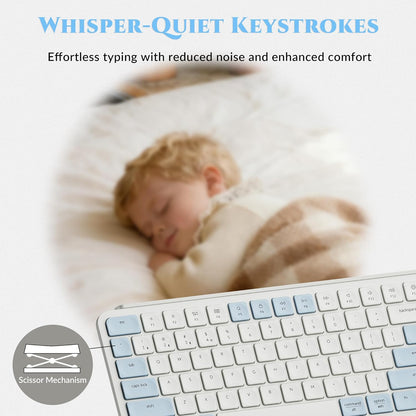 Keychron B6 Pro Quiet Key Full Size Ultra-Slim Wireless Keyboard, ZMK Programmable Bluetooth 5.1/2.4 GHz/Wired with Ultra-Long Battery Life Low Profile for Mac Win Linux System - Space Gray