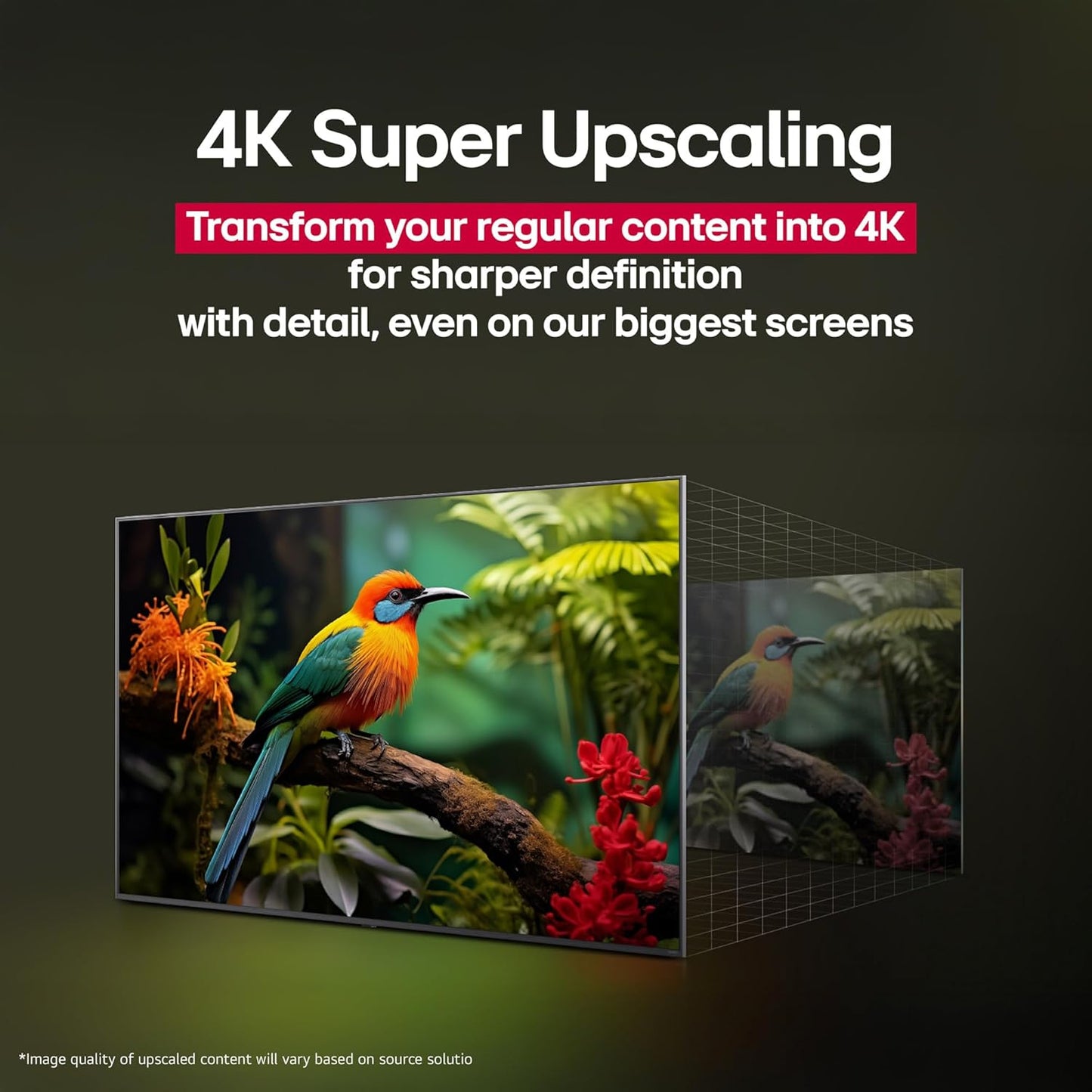 LG 43-Inch UA7700 Series 4K Smart TV - α7 AI Processor 4K, Dynamic Tone Mapping, Alexa Ready, HDR10, HGIG, ALLM, WebOS 25, Wi-Fi, Bluetooth, AI Upscaling, AI Sound, LG Channels (43UA7700PUB, 2025)