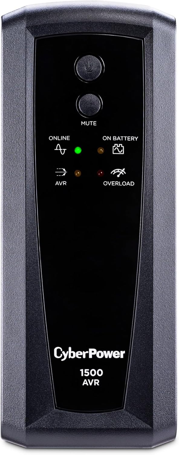 CyberPower CP685AVRG AVR UPS System, 685VA/390W, 8 Outlets, Compact